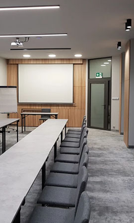 sala konferencyjna realizacja