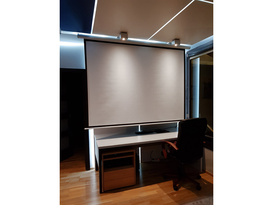 projekt i wykonanie wnętrza sali kinowej