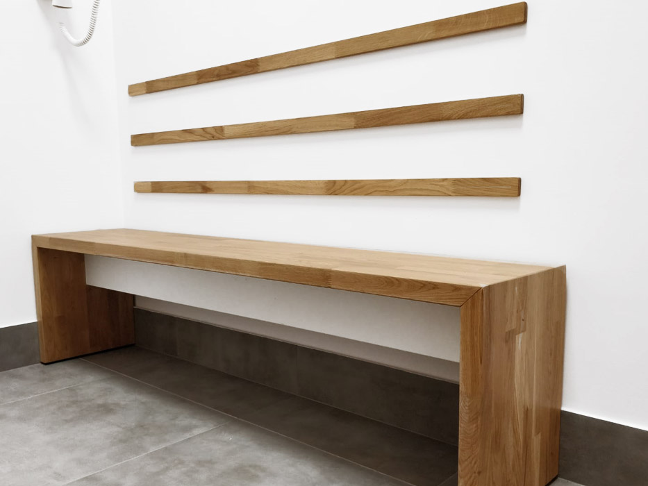 projekt i wykonanie mebli dla wellness i spa IMC