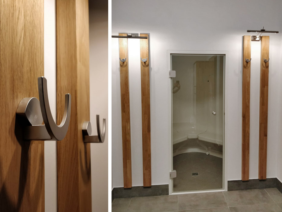 projekt i wykonanie mebli dla wellness i spa IMC